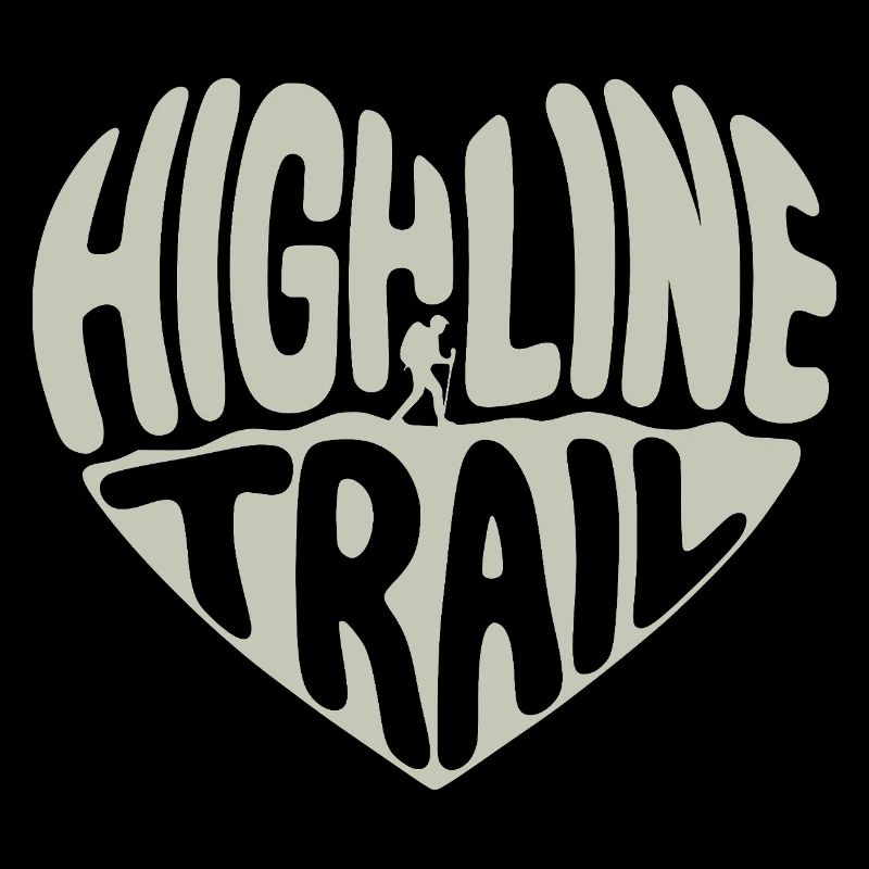 Highline trail heart