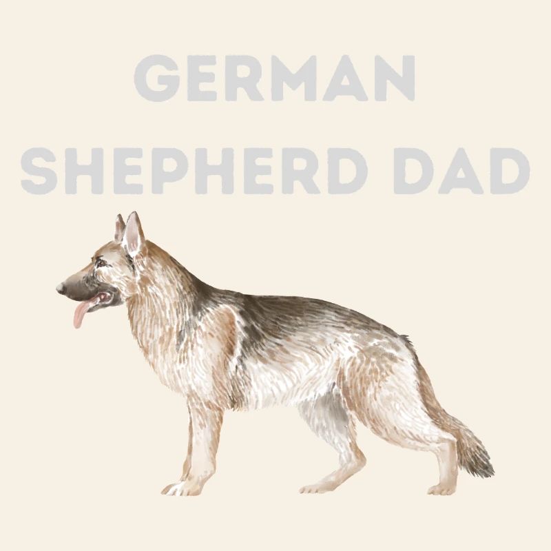 Vater eines Deutschen Schäferhundes