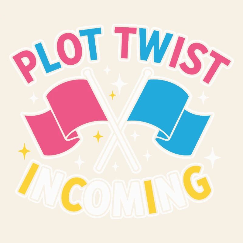 Geschlechter-Enthüllung Plot-Twist – Team Pink Team