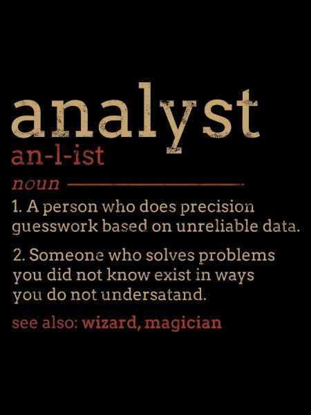 Analyst Blueprint Typography
