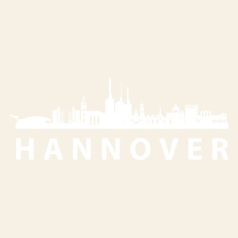 Hanover Skyline Silhouette design
