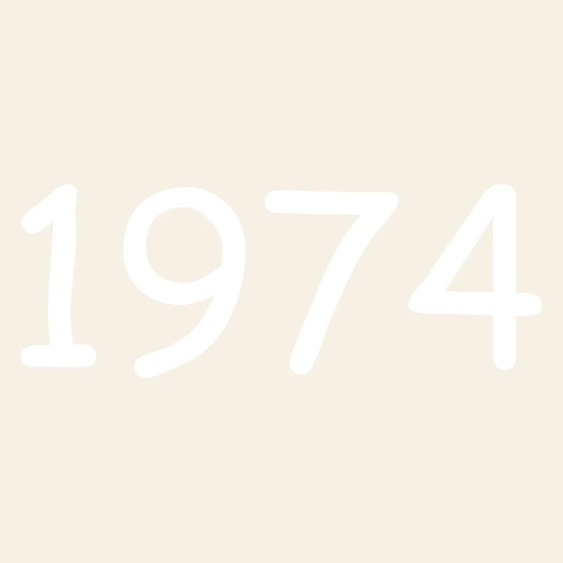 1974 50e anniversaire modèle blanc