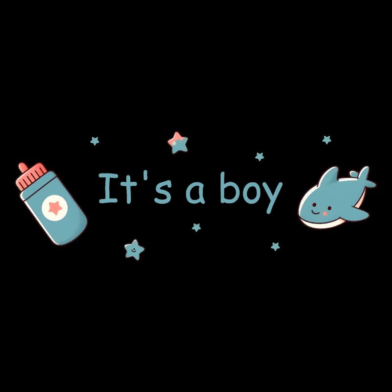 It's a Boy Baby Geburt Junge Design