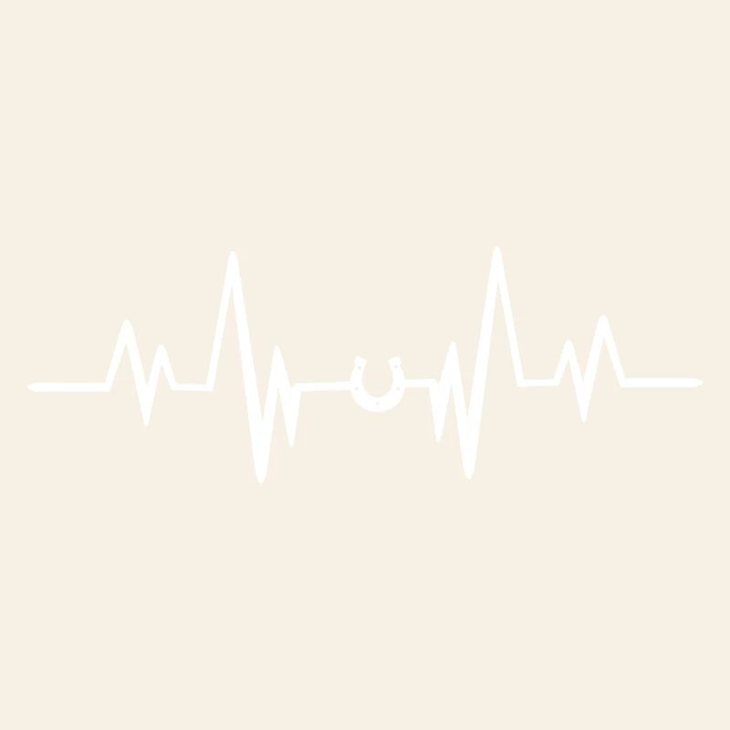 Heart Rate Circle Heartbeat Pattern