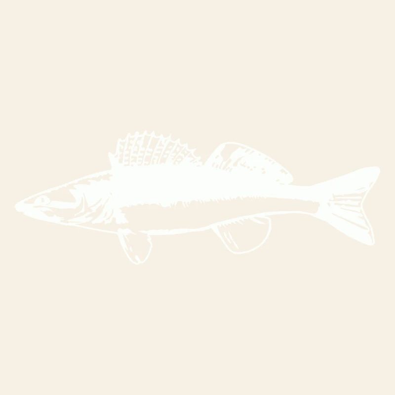 Fish with water movement