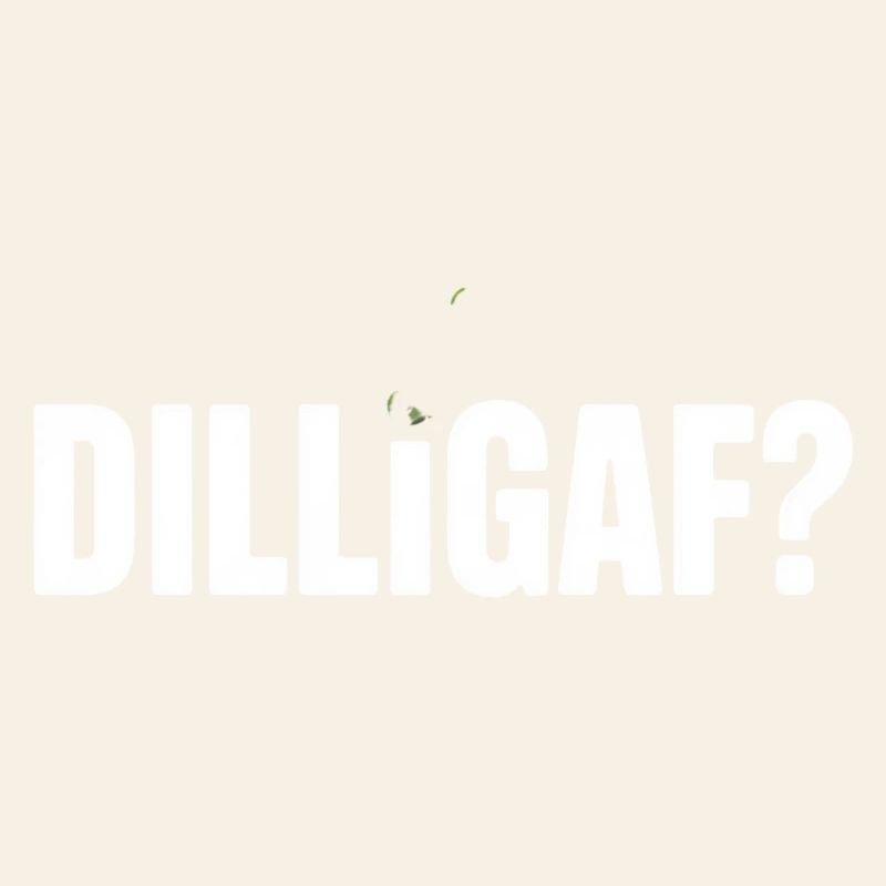 DILLIGAF Humor Spruch Sarkasmus Statement