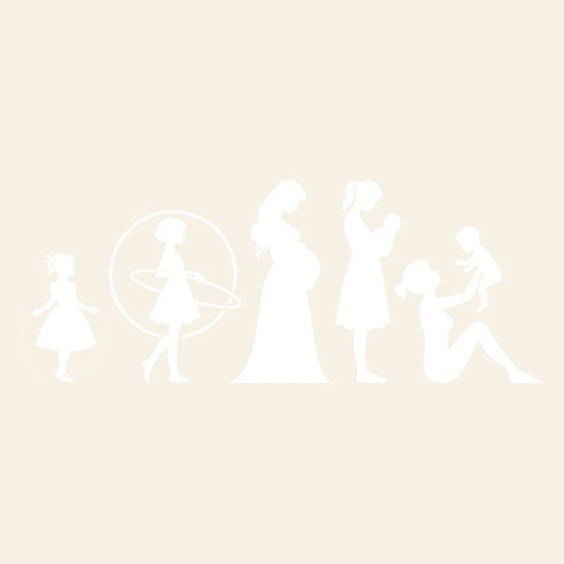 Evolution Mama Muttertag kind Familie