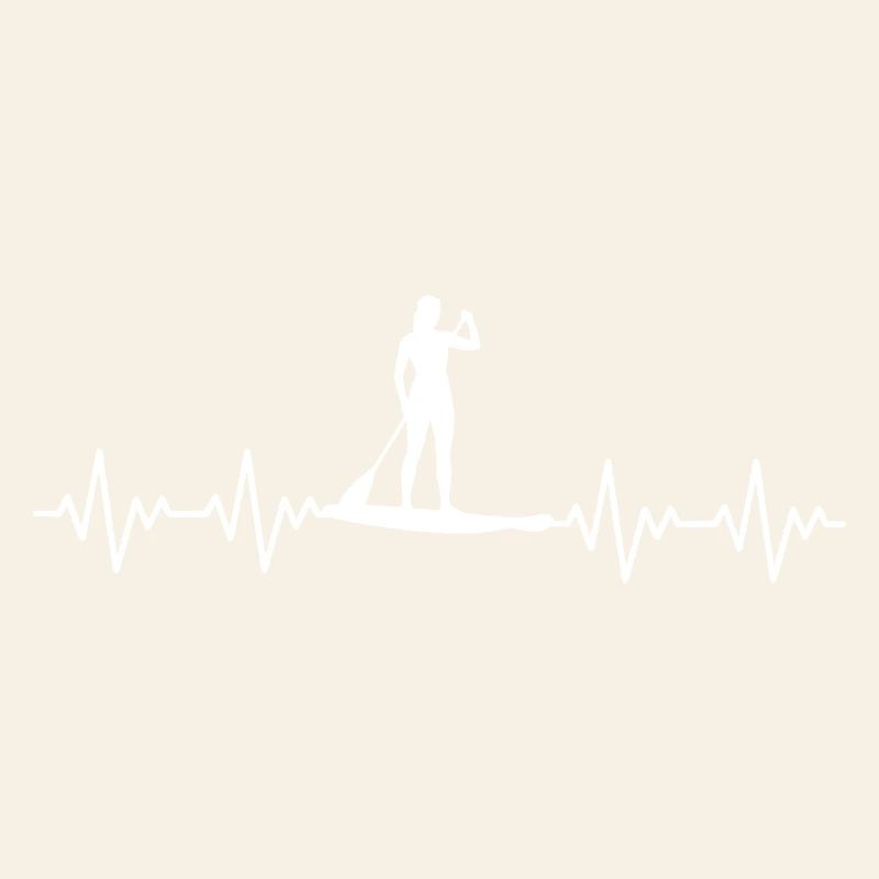 Stand up paddle SUP ECG heartbeat