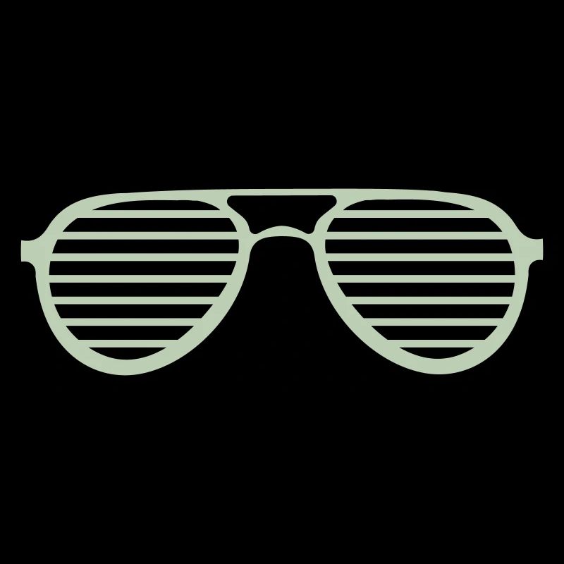 Retro Stripe Sunglasses