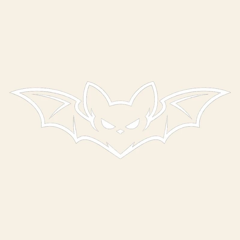 Minimal Bat Icon
