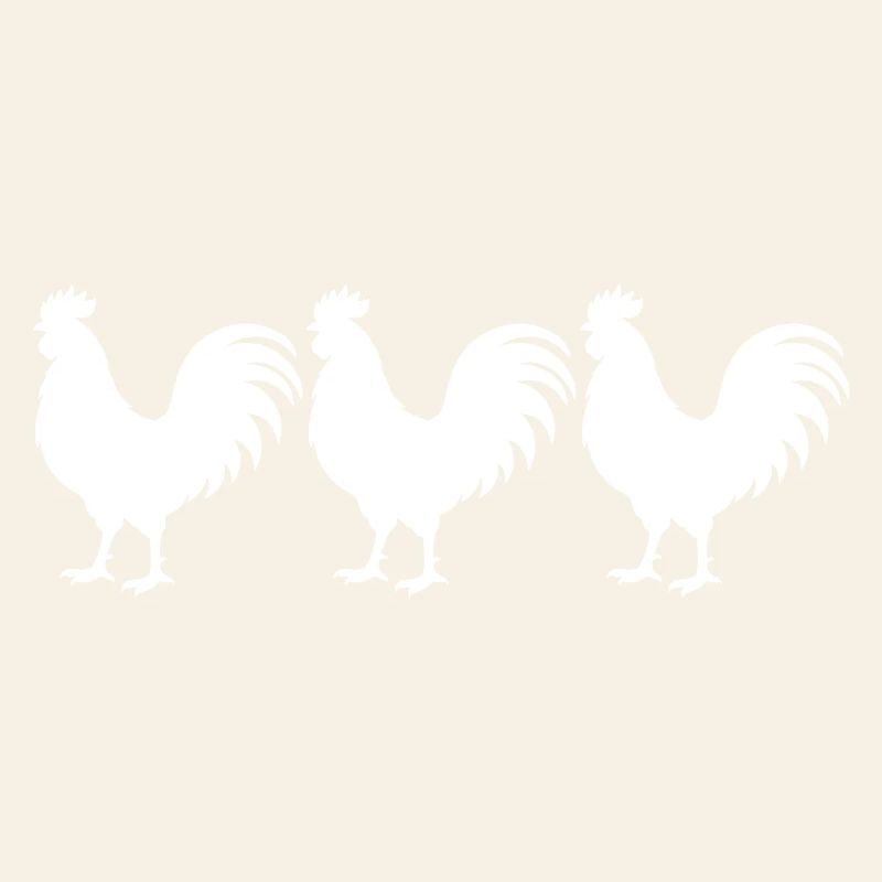 Silhouette du coq