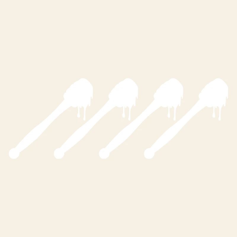Honey Spoon Drawing