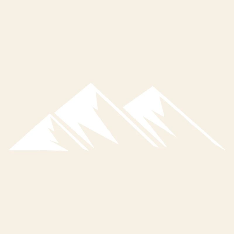 Berge minimalistisch
