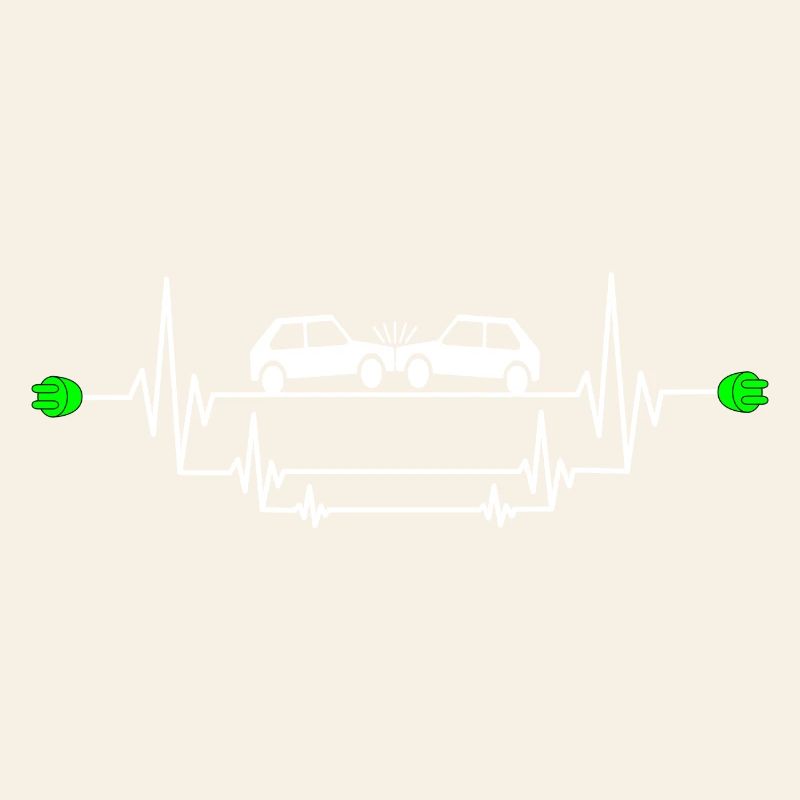 Dangerous e-car accident