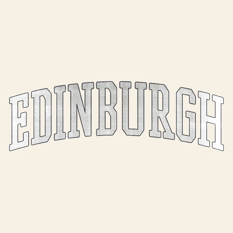 Edinburgh Varsity Bogen Schrift