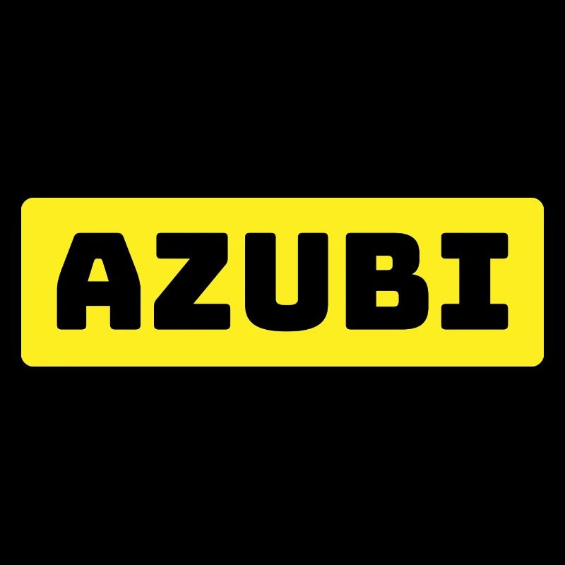 Azubi Tshirt yellow
