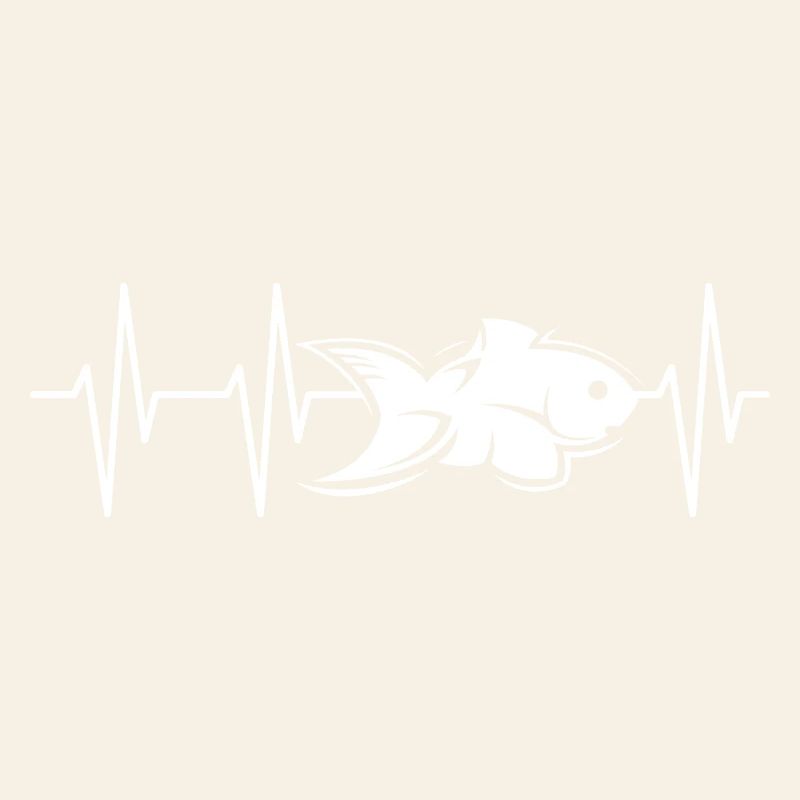 Pulse Poisson Poissons Animaux Icône Logo Équipe