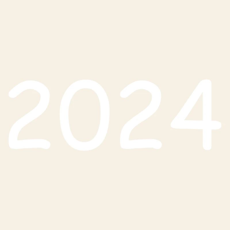 2024 year white