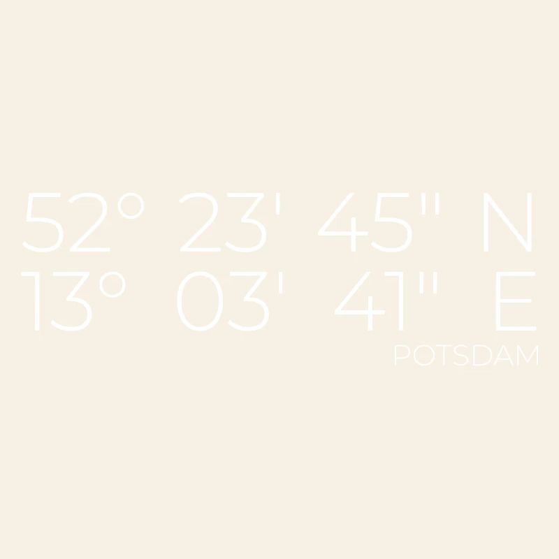 Coordinates Potsdam