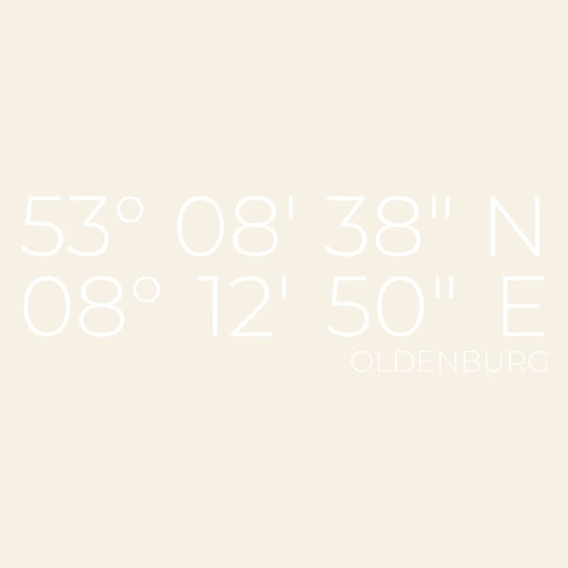 coordinates Oldenburg