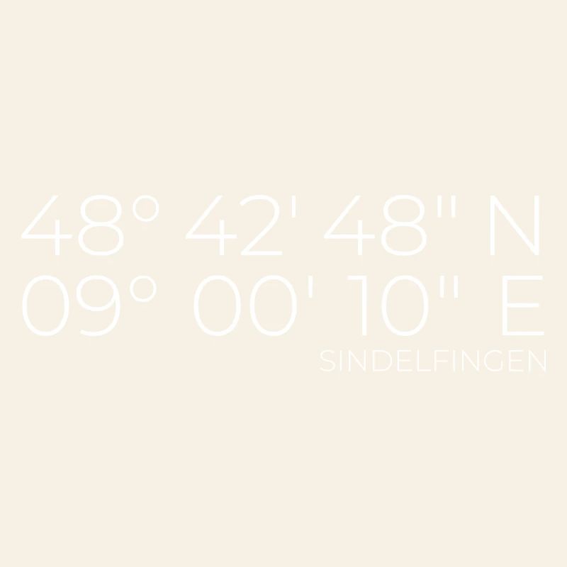 Coordinates Sindelfingen