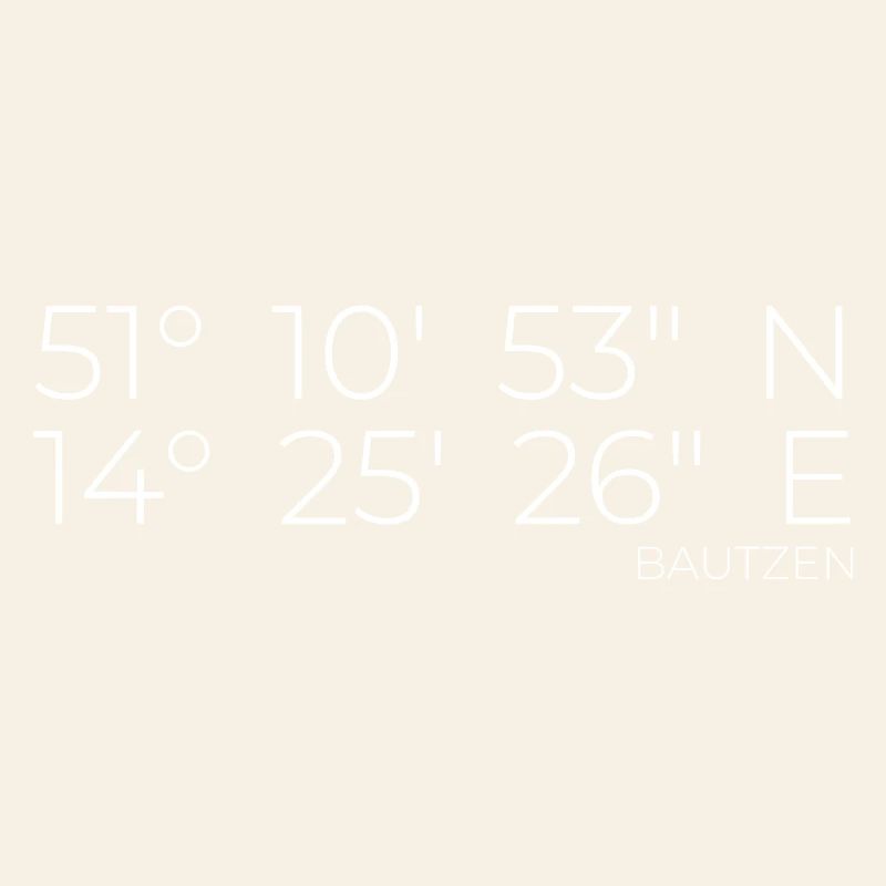 Coordonnées Bautzen