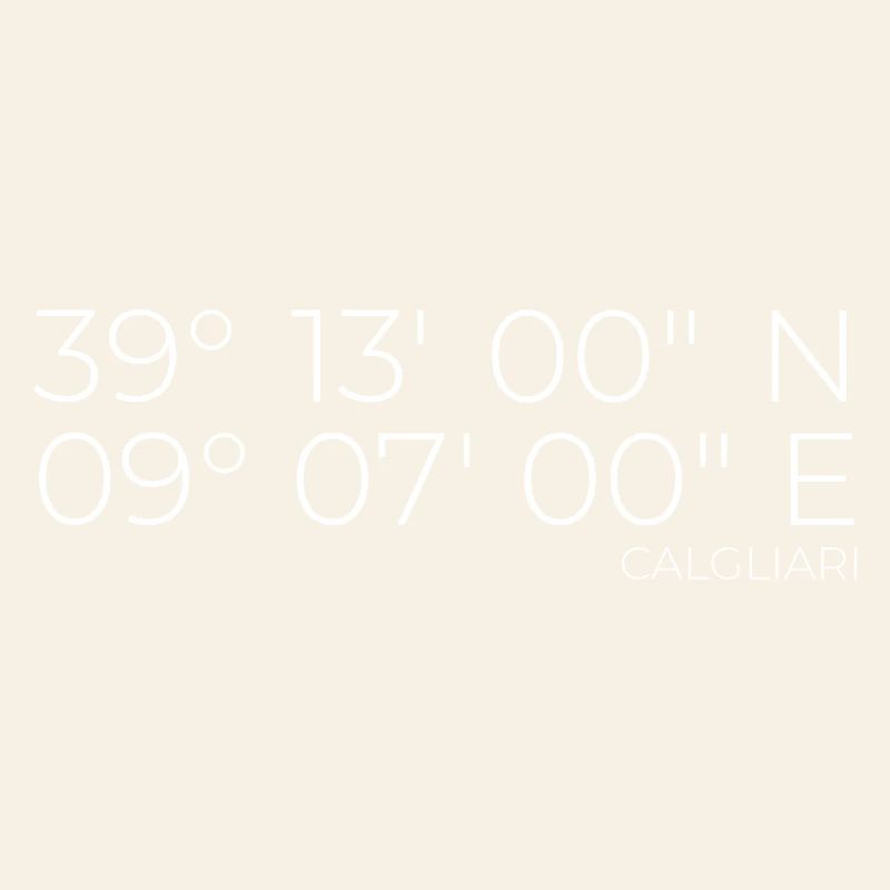 Coordinates: Calgliari, Sardinia, Italy