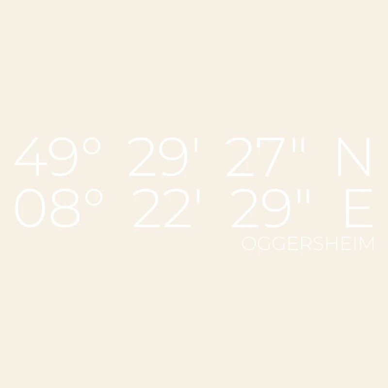 Coordonnées Oggersheim