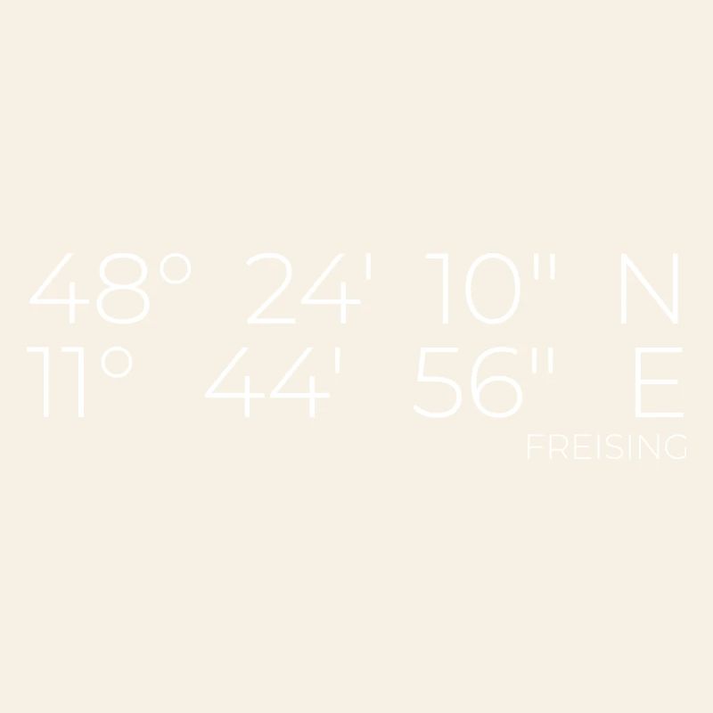 Coordinates Freising