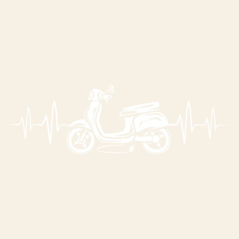 E Scooter with Heartbeat - Scooter Driver Passion