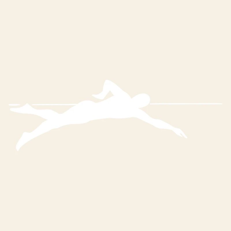 Dynamischer Sprinter Liniengrafik