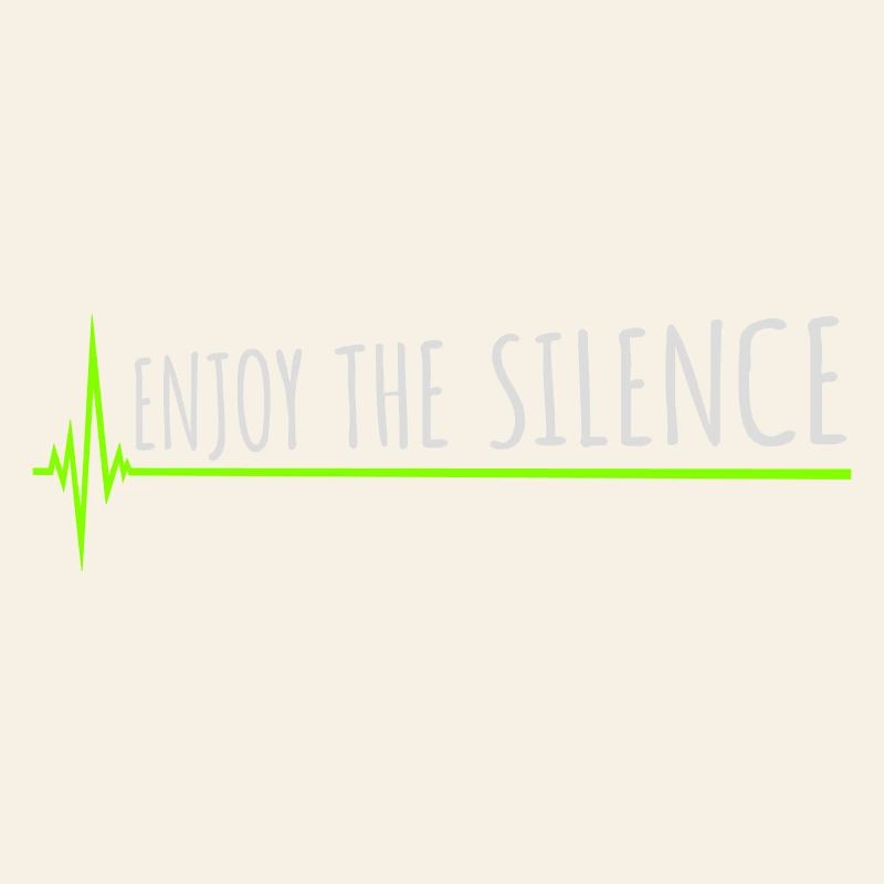 Profitez du silence Dire calme Silence Introverti