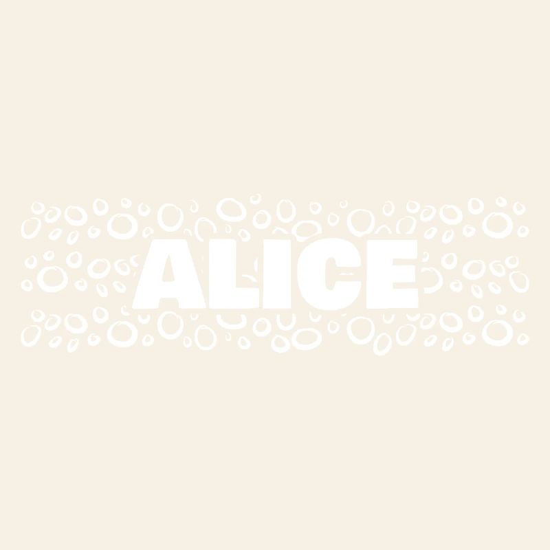 Typographie d'Alice Leopard