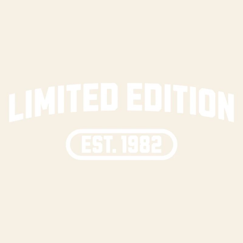 Limited Edition 1982 Birthday