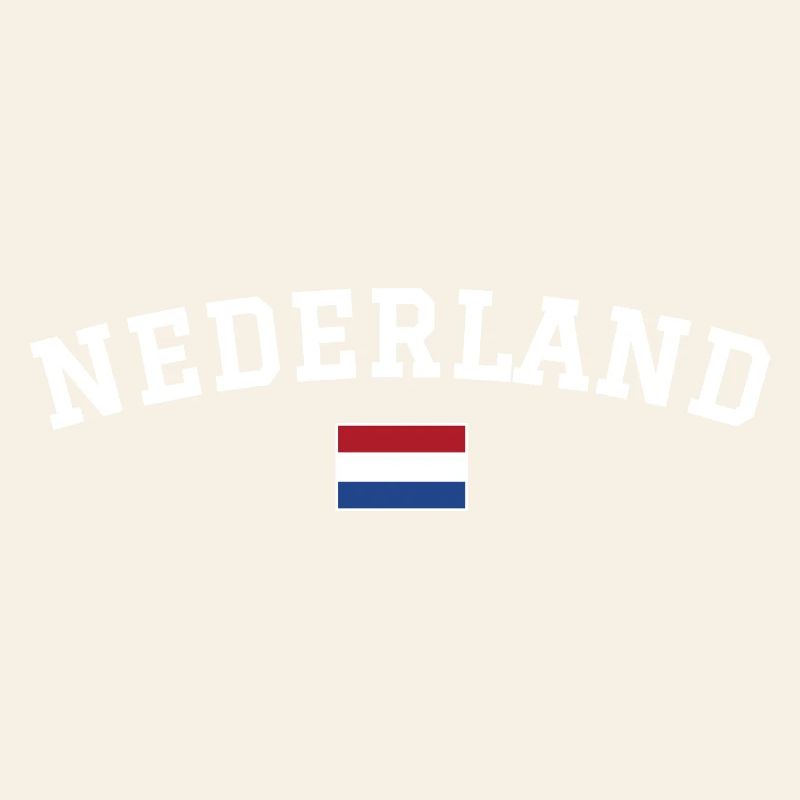 Netherlands Flag Design White