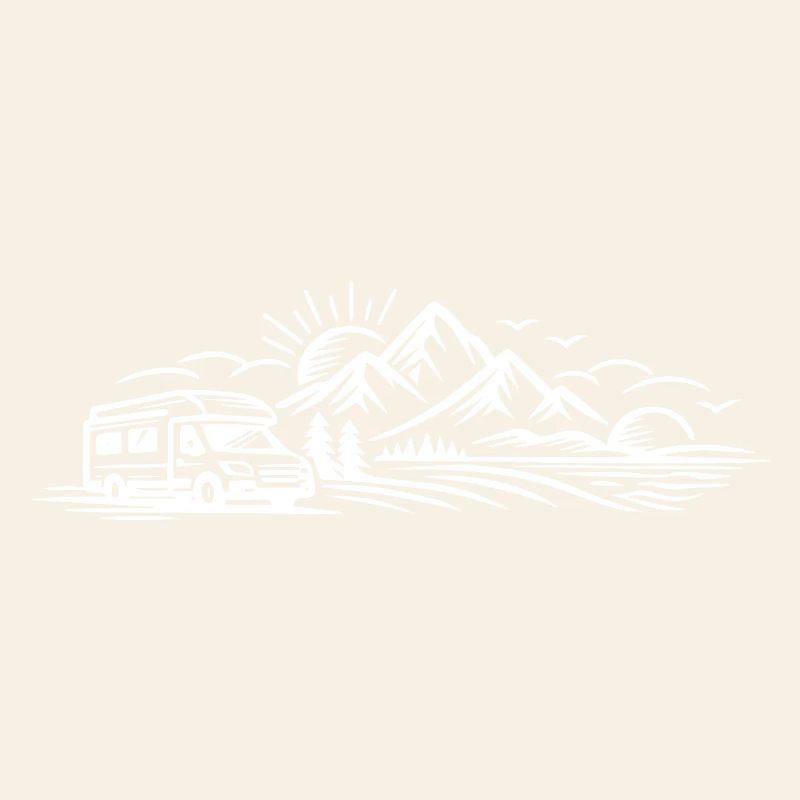 Camping Car Landscape