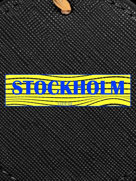 Stockholm Waves Lettering