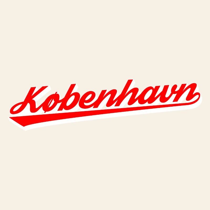 København Script Retro Logo