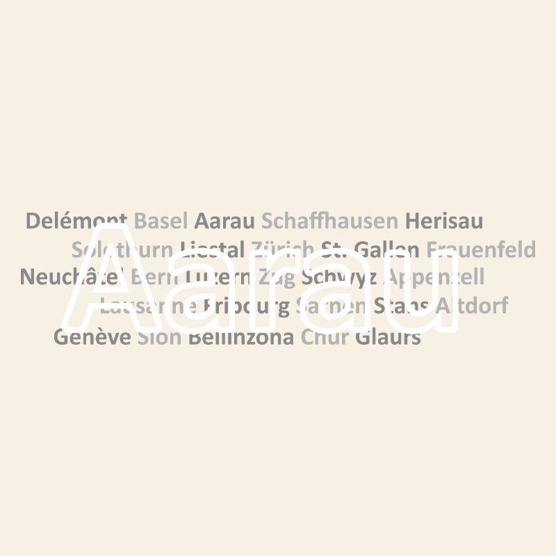 Schweizer Städte Aarau