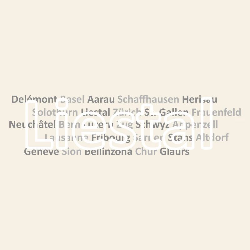 Schweizer Städte Liestal