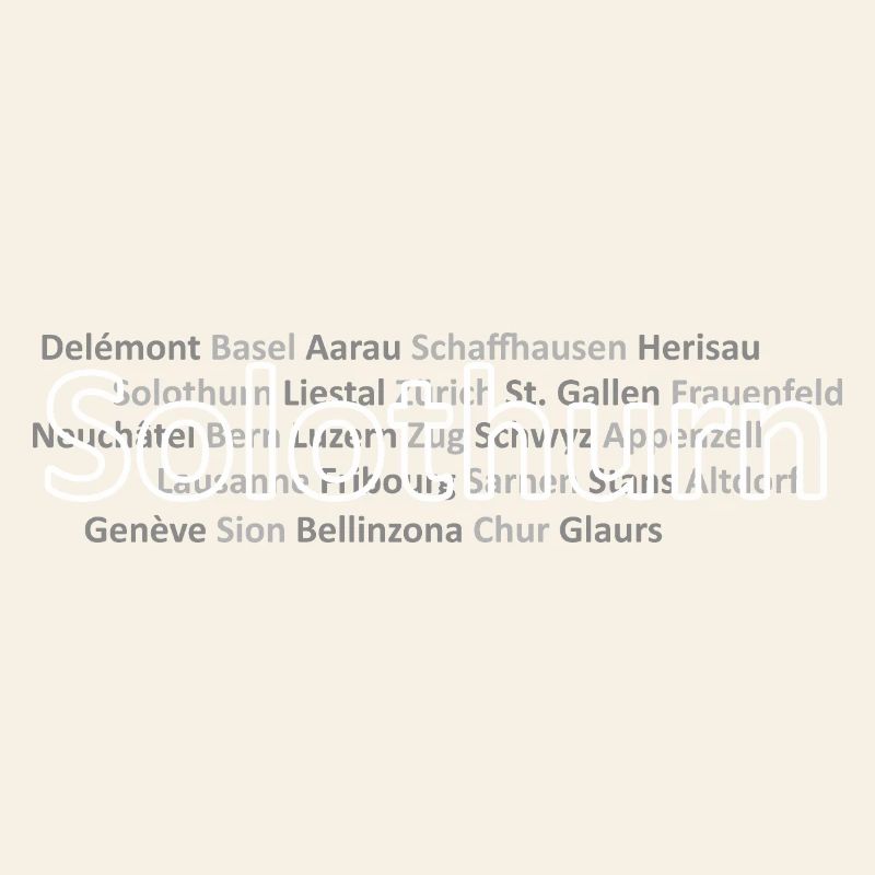 Schweizer Städte Solothurn
