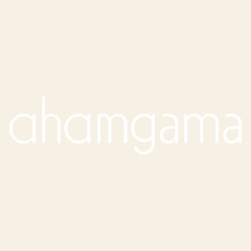 Ahangama Typographie