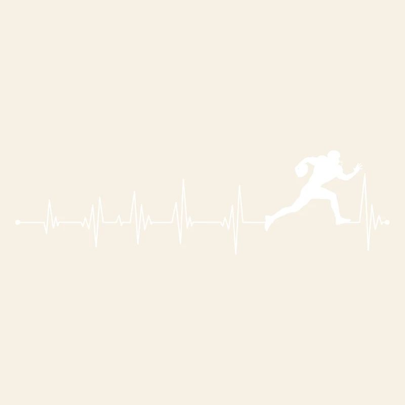 Conception de silhouette de course à pied de cœur