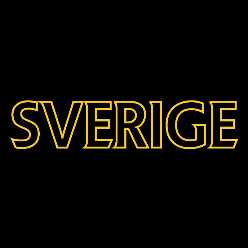 Schweden Alkohol und Flagge Design