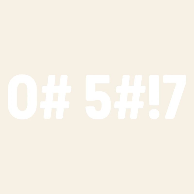 Oh Scheiße, codiert