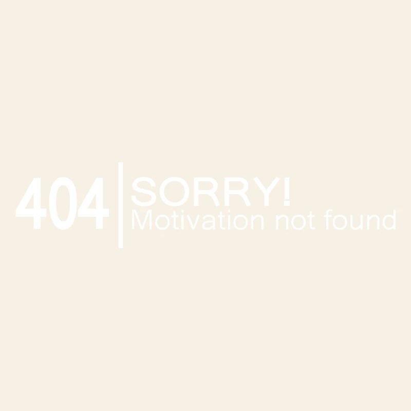 404 Désolé Motivation introuvable.