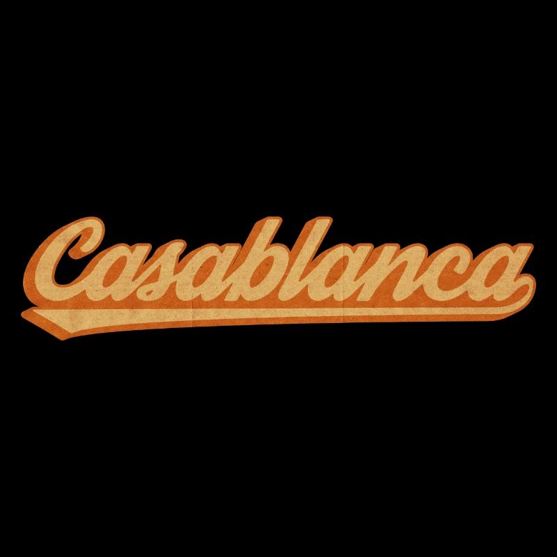CasaBlanca Rétro Script