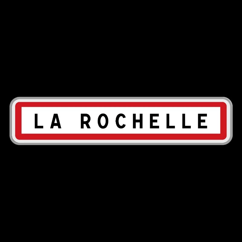 Panneau d'entrée de ville de La Rochelle, Charente