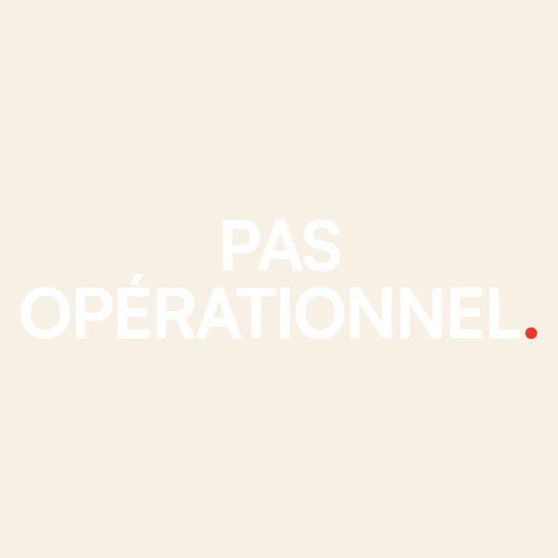 Not operational, humor, tired, at work