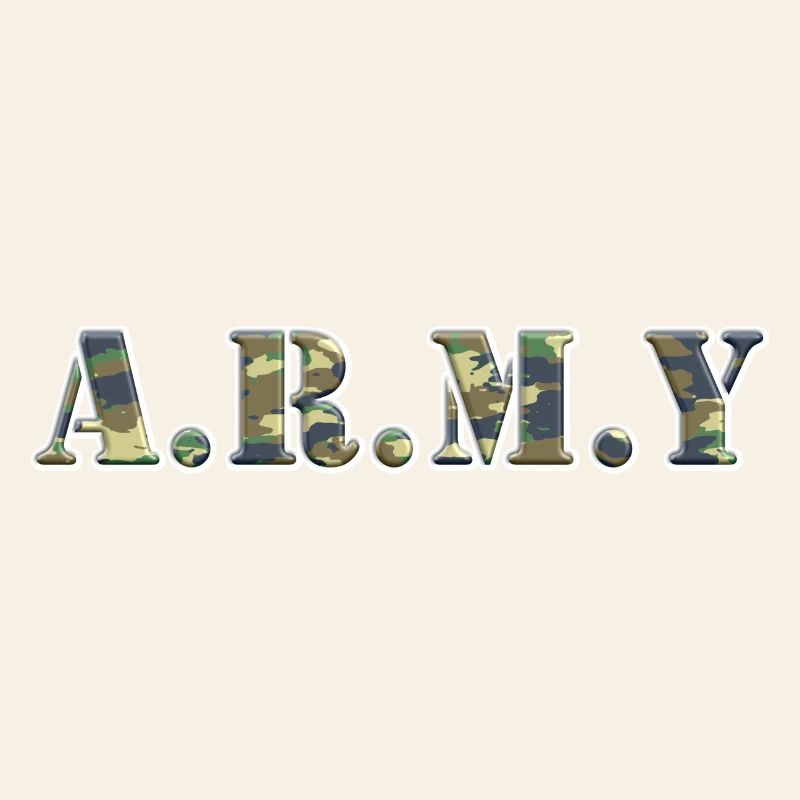 Army dot Design in Camouflage